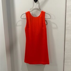 Alice + Olivia Red Mini Dress with Cowl Back